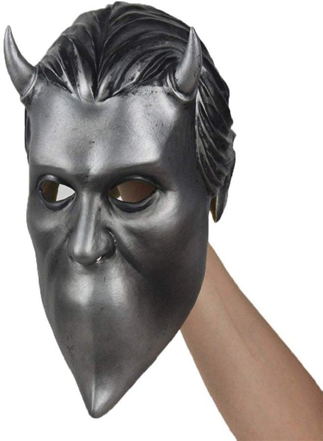 قناع NECHARI Nameless Ghouls Ghost Heavy Metal Doom Hard Rock Band Helmet Halloween Cosplay Prop كن أول من يقيّم هذا المنتج (النمط 01) - Image 4